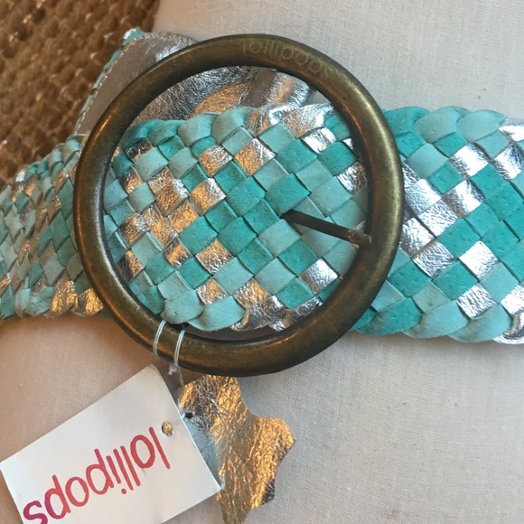 COPY - Lollipops Paris leather breaded belt - Picture 2 of 5